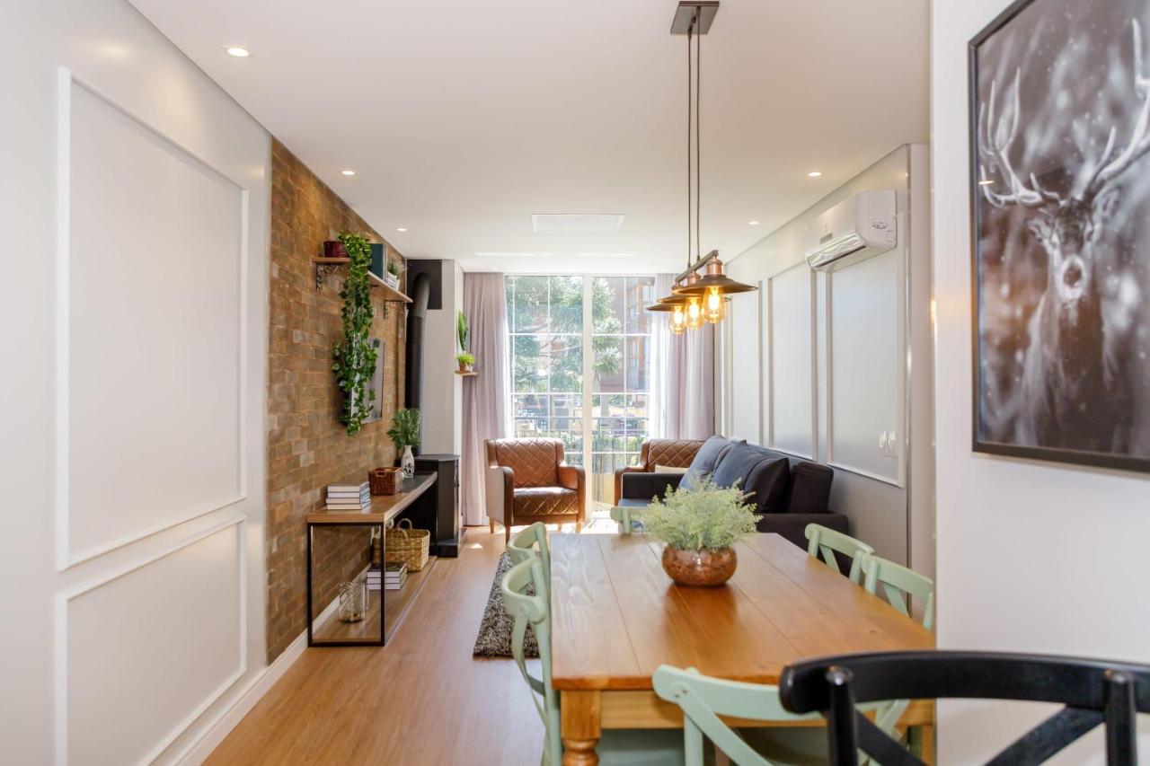 Novo Maravilhoso Apartamento No Centro - Gramado Lejlighed Eksteriør billede