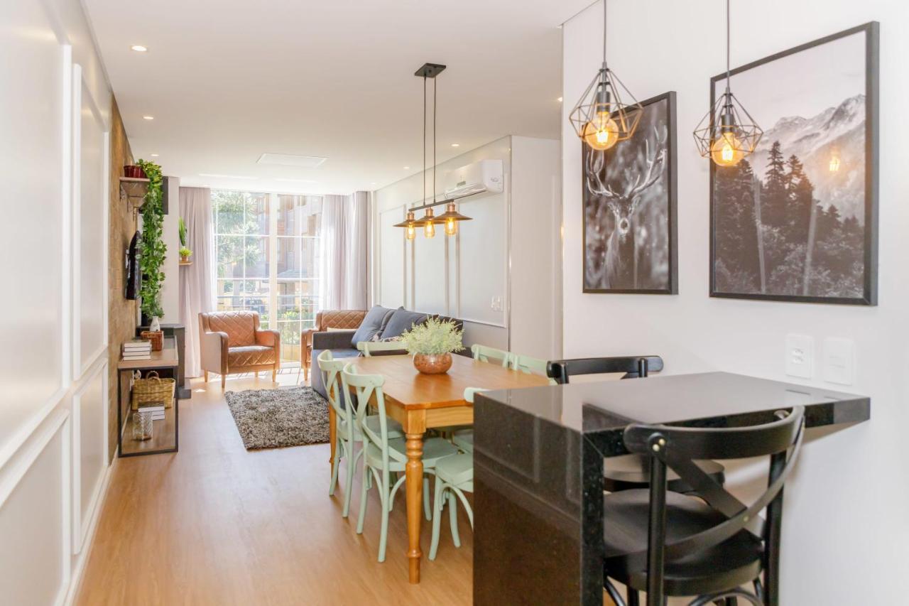 Novo Maravilhoso Apartamento No Centro - Gramado Lejlighed Eksteriør billede