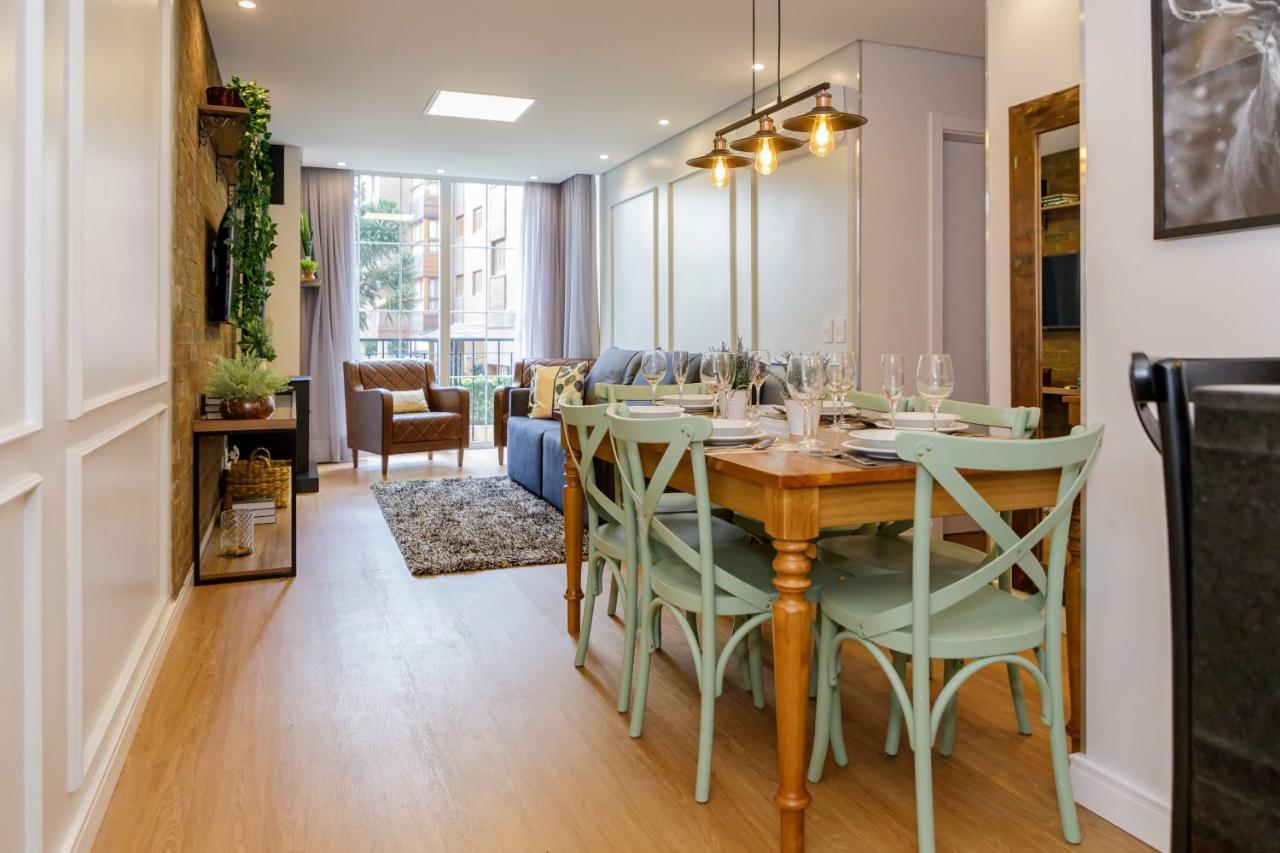 Novo Maravilhoso Apartamento No Centro - Gramado Lejlighed Eksteriør billede