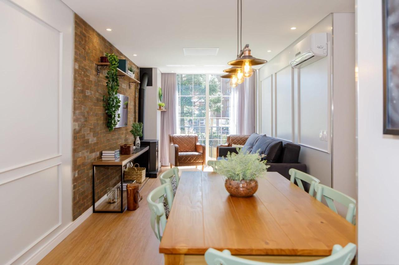 Novo Maravilhoso Apartamento No Centro - Gramado Lejlighed Eksteriør billede